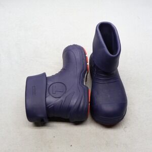 Tingley Profile Unisex M7 W9 Rain Boots Blue Waterproof Pull On Slip Resistant